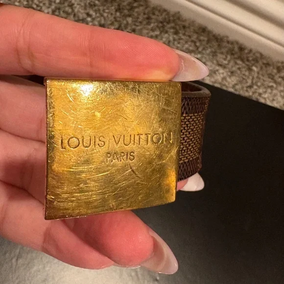 Authentic Louis Vuitton Damier Belt o/s - Picture 2 of 3